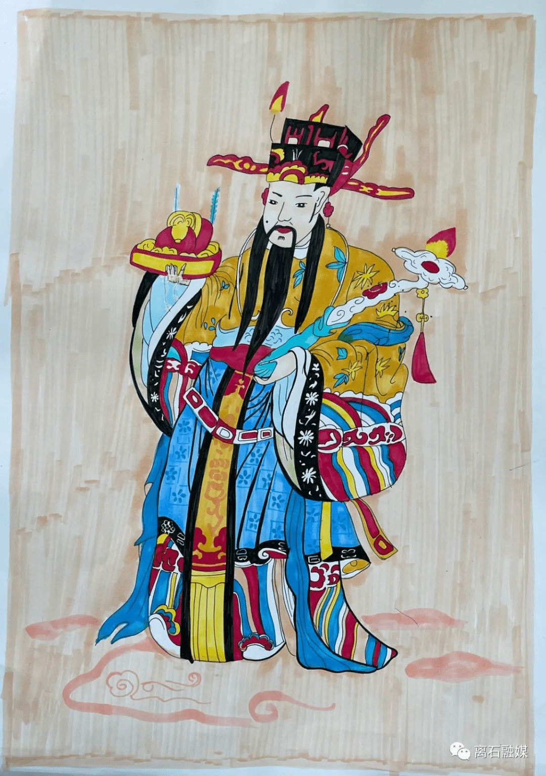 高森|离石区开展“赏年画 过大年”春节线上展览活动