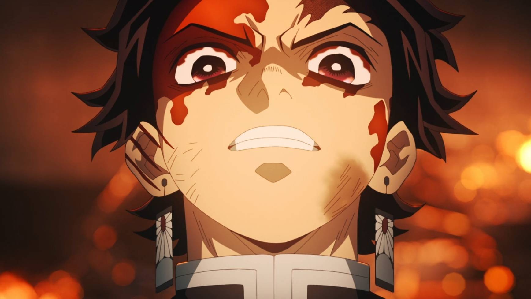 鬼灭之刃头柱炭治郎的铁头神功再现原来是来自妈妈的真传