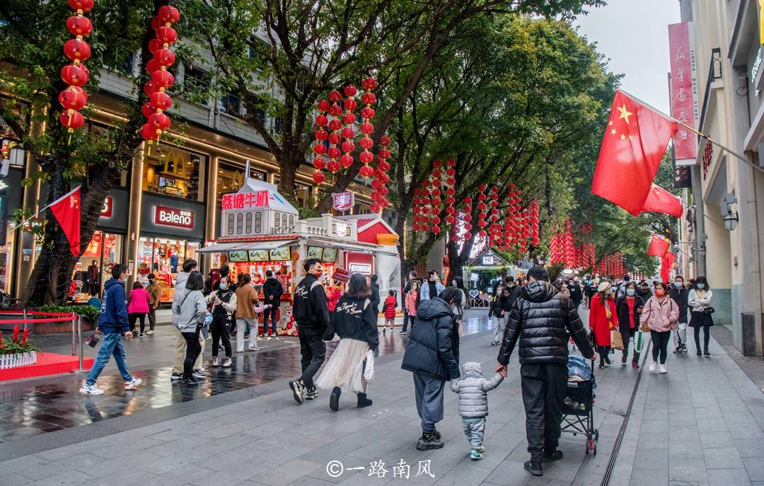 广州|广州老牌步行街，曾经由热闹变萧条，新春期间人气比珠江新城还高