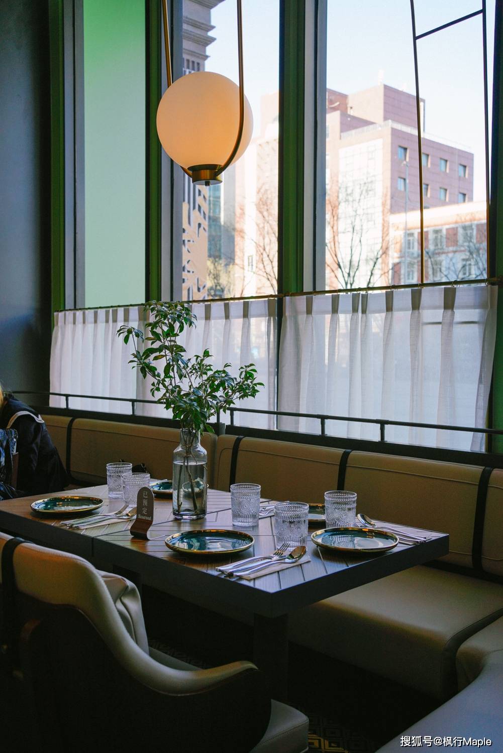 最爱冬天里的一抹牛油果绿thewoods餐厅重装开业颜值味道在线