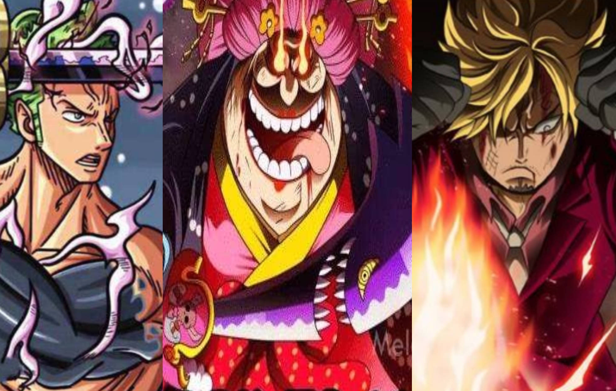 索隆山|海贼王1039话，把大妈的对手换成索隆山治，那她还会输吗？