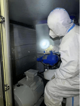 院区|航天城院区终末消杀 尽快恢复服务惠民生