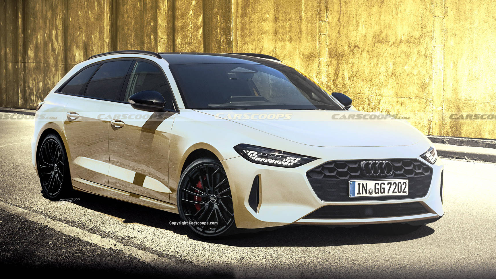 下一代奥迪a4就长这样?-柒捌车网