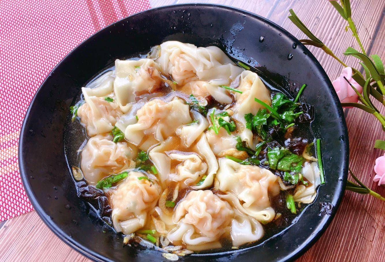 虾皮|超快手元气早餐，广东的特色，连汤底都不放过的开胃鲜虾云吞