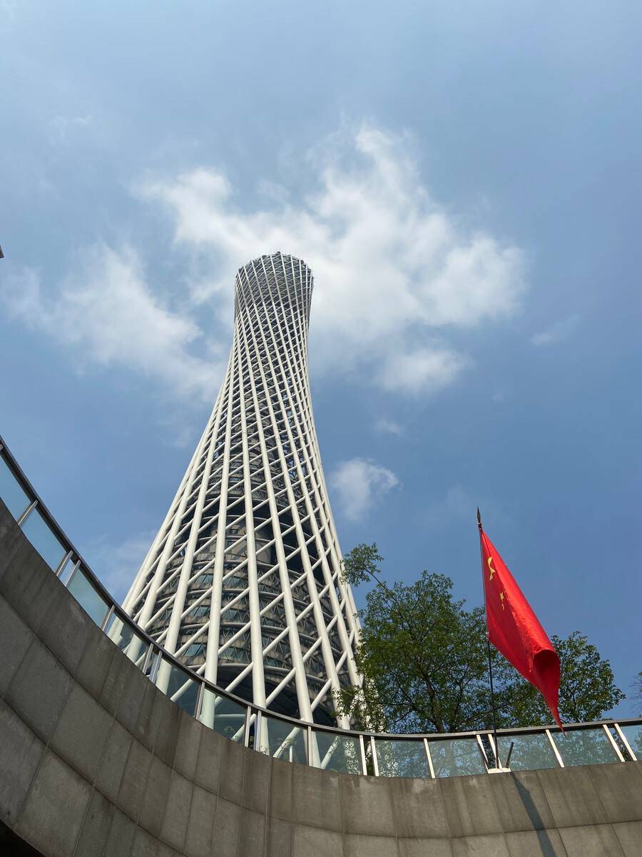 广州具有代表性的一座高楼建筑,是中国第二高塔_游客_文化_我国