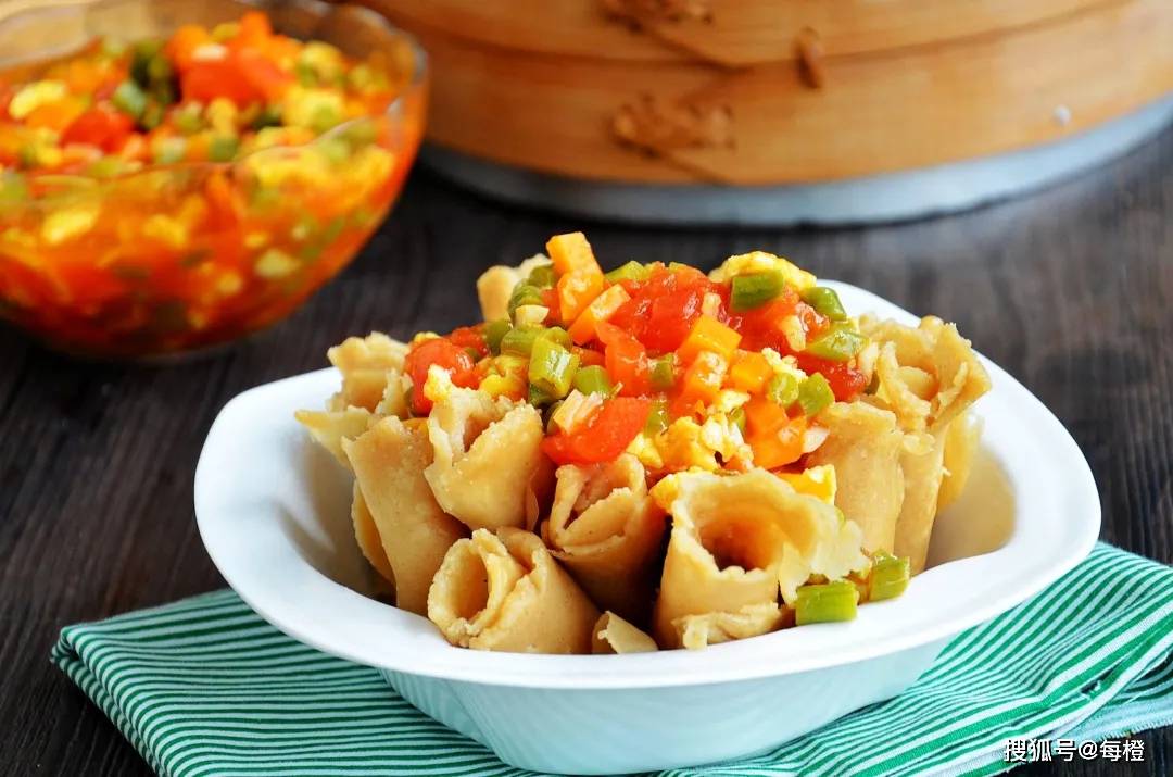 家乡美食山西十大面食之一莜面栲栳栳