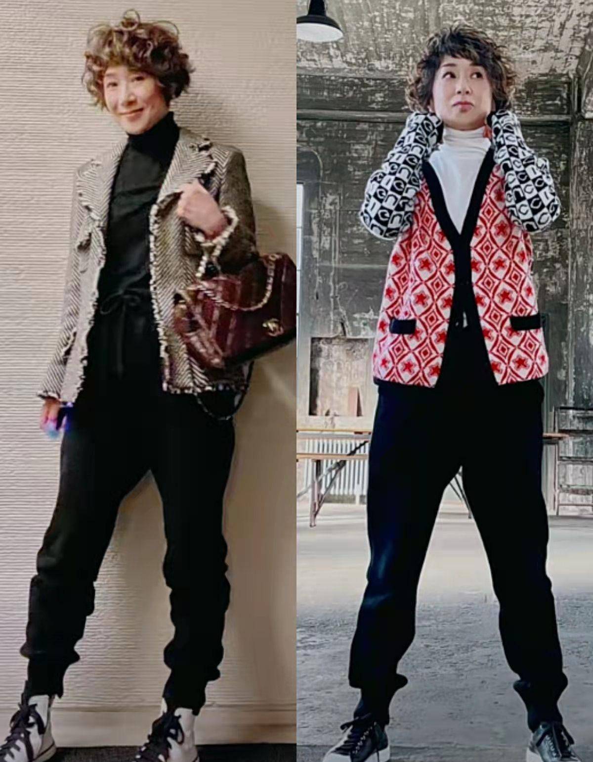 主妇 打扮简约时尚，气质优雅又迷人，这位60＋主妇才是穿搭典范