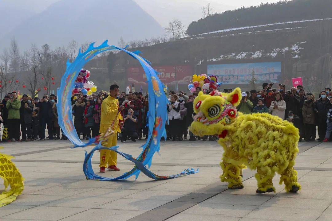 景区|舞龙、舞狮、扭秧歌、上刀山、太极拳，九龙山元宵活动太热闹！