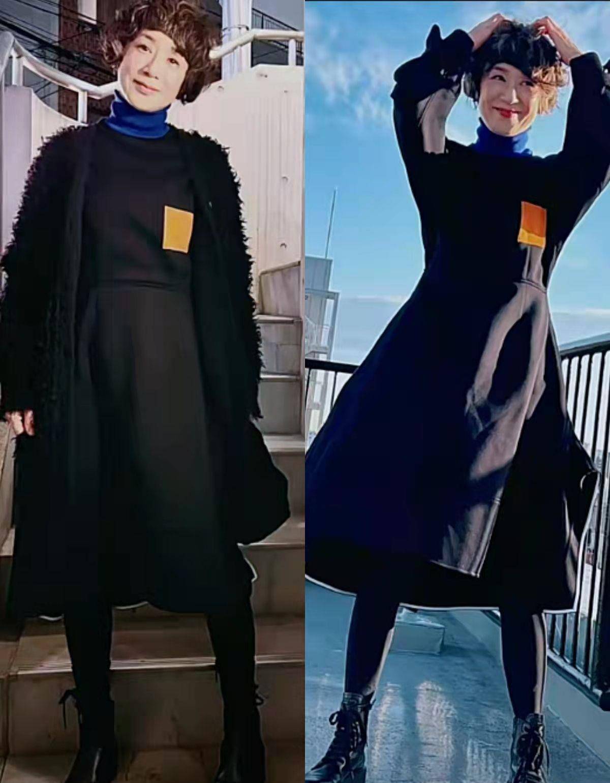 主妇 打扮简约时尚，气质优雅又迷人，这位60＋主妇才是穿搭典范