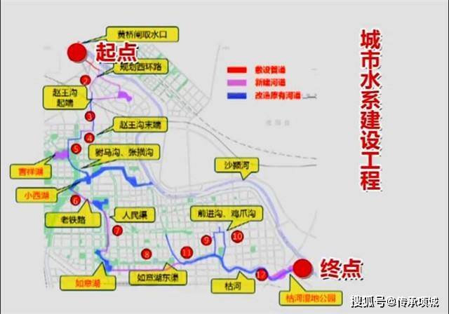 项城城南规划图高清图片