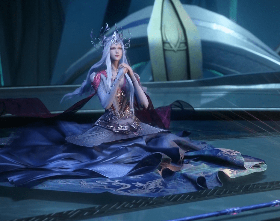 原创斗罗大陆少女波塞西登场桃花眼粉睫惹人怜还穿露肩装