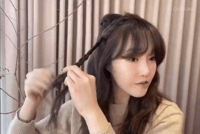 发型好少女！杨幂新发型也太适合春日踏青了吧！
