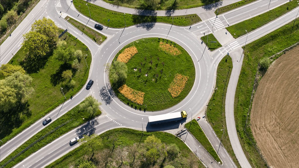 交通_信号灯_道路