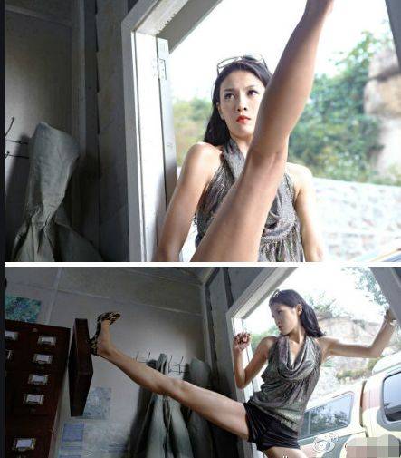 做过模特的张蓝心,在2012年,被成龙发掘,出演了《十二生肖》,这部影片