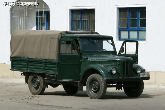朝鲜蒸汽卡车图片