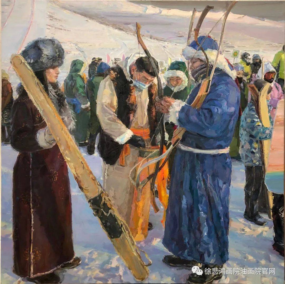 庆祝中国徐悲鸿画院成立30周年美术作品欣赏