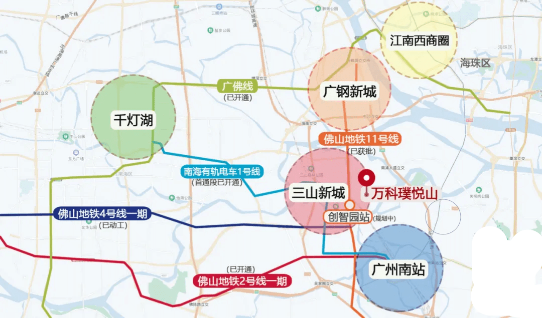 整个佛山的焦虑,只有三山新城懂_龙湾_广州_南海