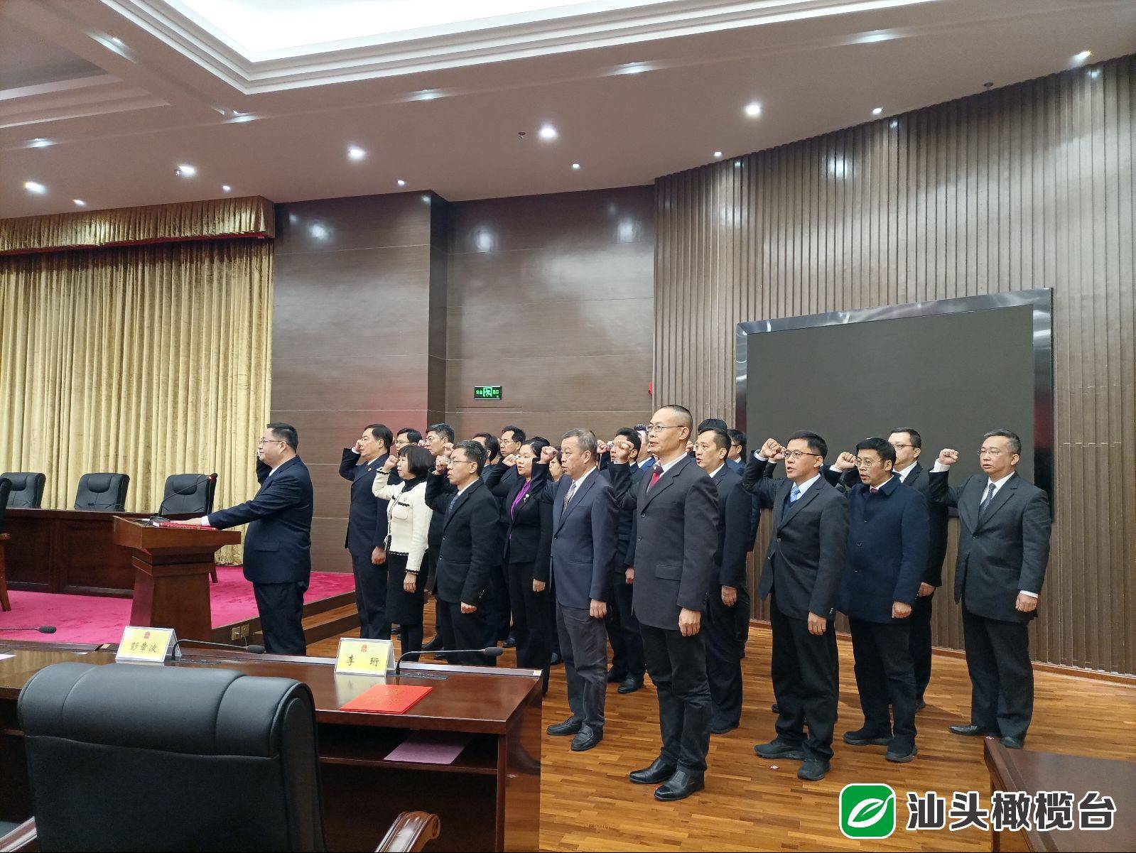 速看!汕头市十五届人大常委会任命新一届市政府组成人员