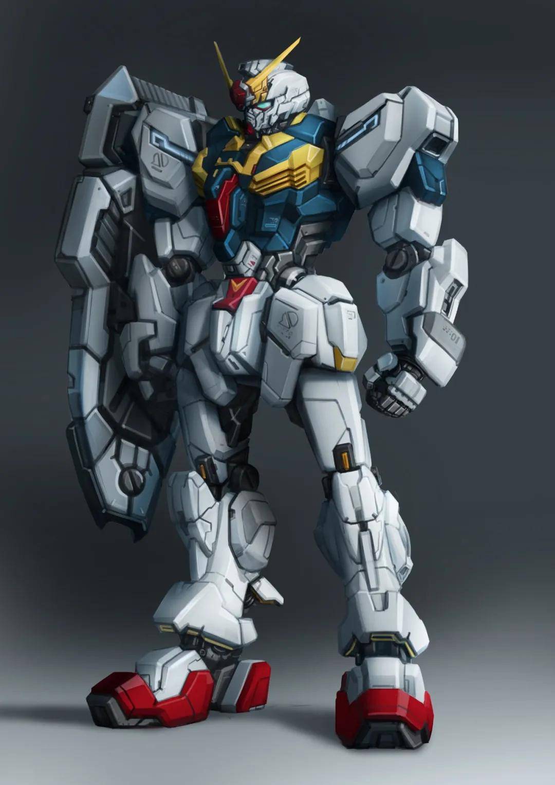 高达插画设计谁还没个机甲梦