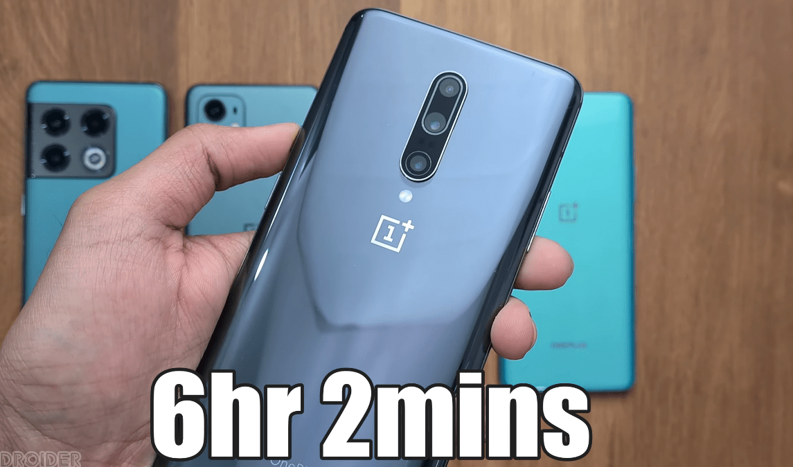 五代一加手机续航测试，一加10Pro表现最好，但彼此差距并不大