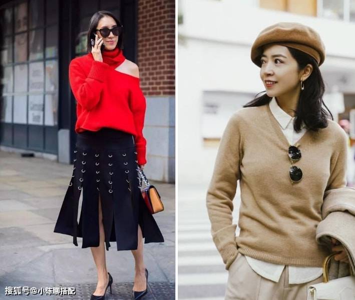显得 60+女性穿针织衫时,如何避免廉价感?这6个雷区不要踩