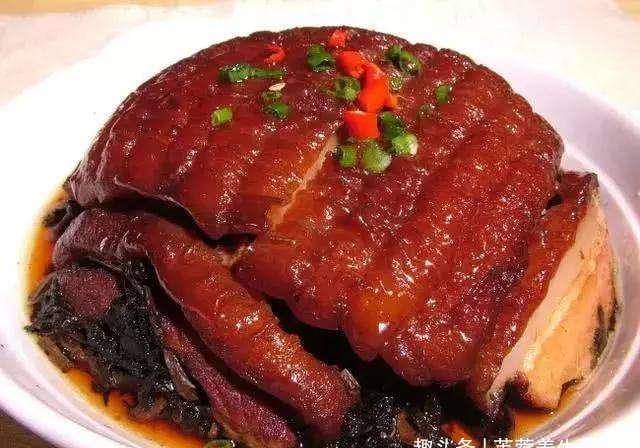 甜面酱|精选私菜梅菜扣肉吃起来要不腻，梅菜吃起来会认你停不下筷