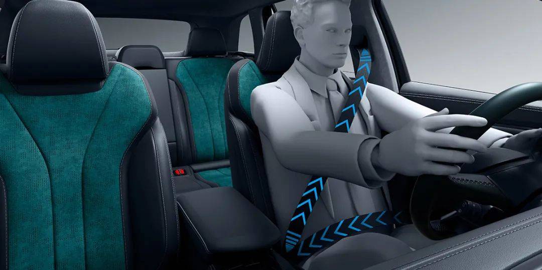 多场景驾驶辅助系统主动预紧式安全带被动碰撞安全防护守护您和家人的