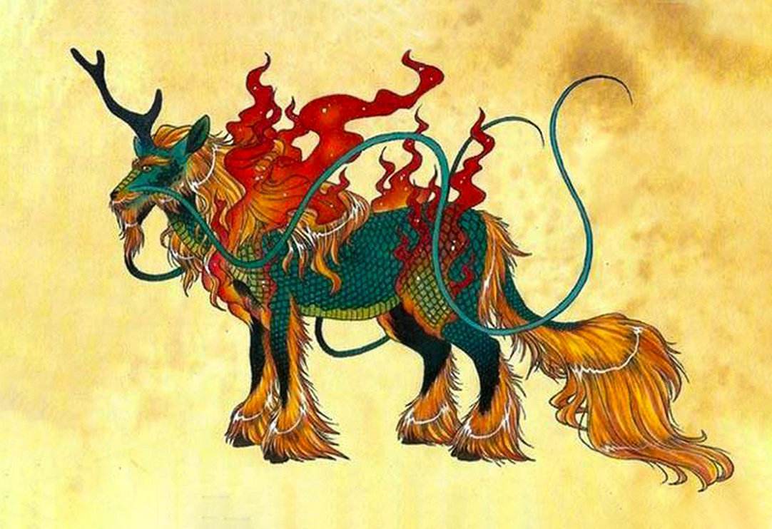 民俗文化麒麟送子天上麒鳞儿地下状元郎