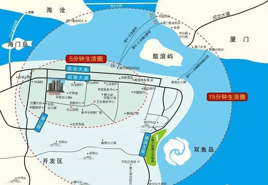 漳州港地图图片