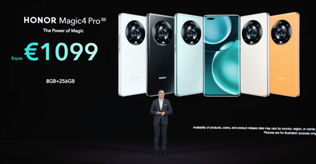 技术|双100W快充加持!荣耀Magic4系列发布,售899欧元起