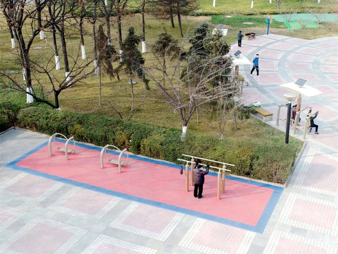 西安张家堡运动公园和文景公园全民健身园区崭新亮相