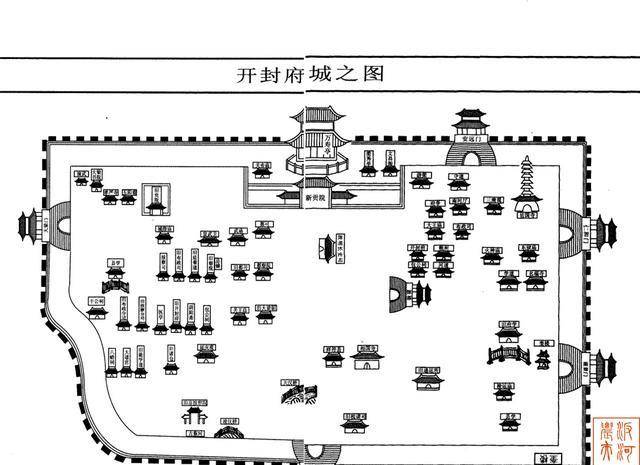 原創數百年前的開封靚照開封地區古城池比較