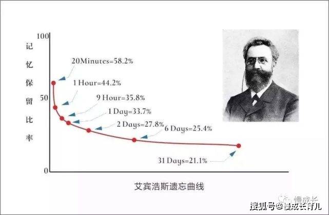 艾宾浩斯|孩子小学后要背诵的东西不少，最有效率的方法还是它