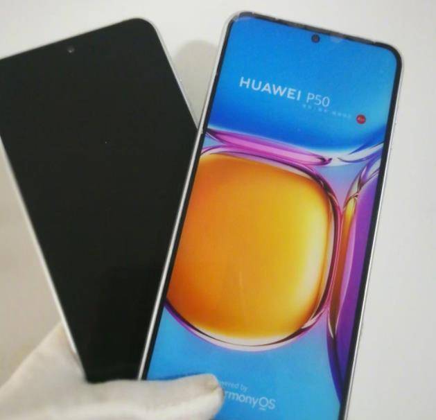 华为p50真机现身,后置四摄 黑白配色,发售时间再次跳票_系列_的设计