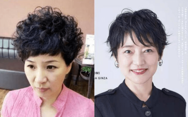 卷发过了50岁别烫小卷了，显老！学日本女人烫“空气卷”，时髦又减龄