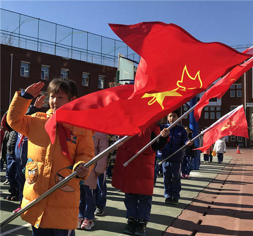 中国农业大学附属小学开学典礼校长赵建军希望学生们这样追星