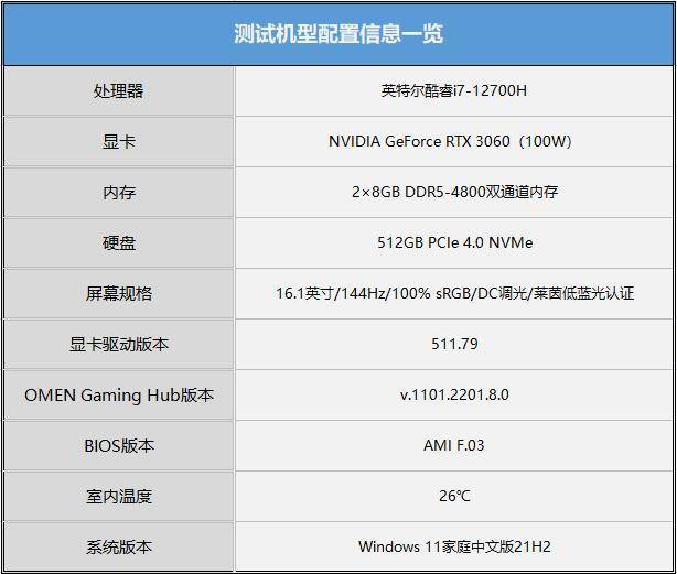 惠普光影精灵3参数图片