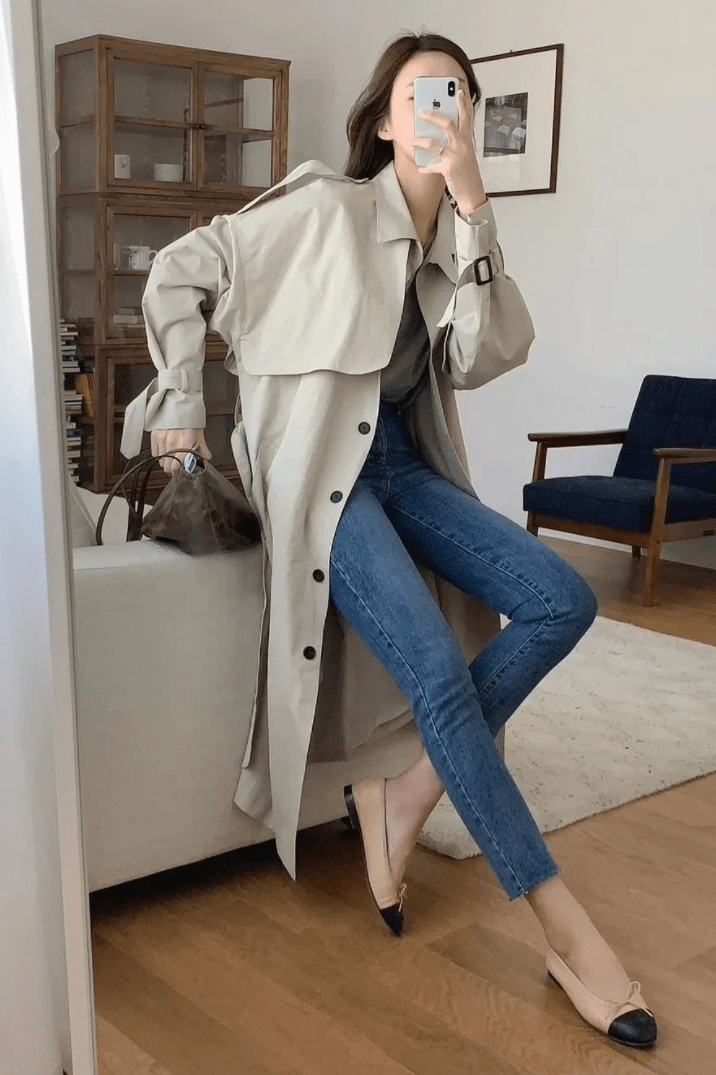 芭蕾 扔掉小白鞋,“牛仔裤+这双鞋”才是2022洋气穿搭!