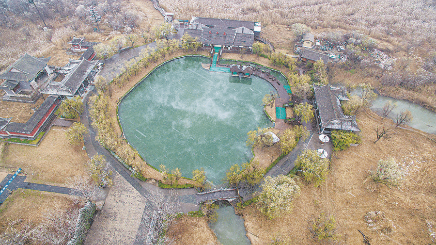 石门大河洲温泉门票图片