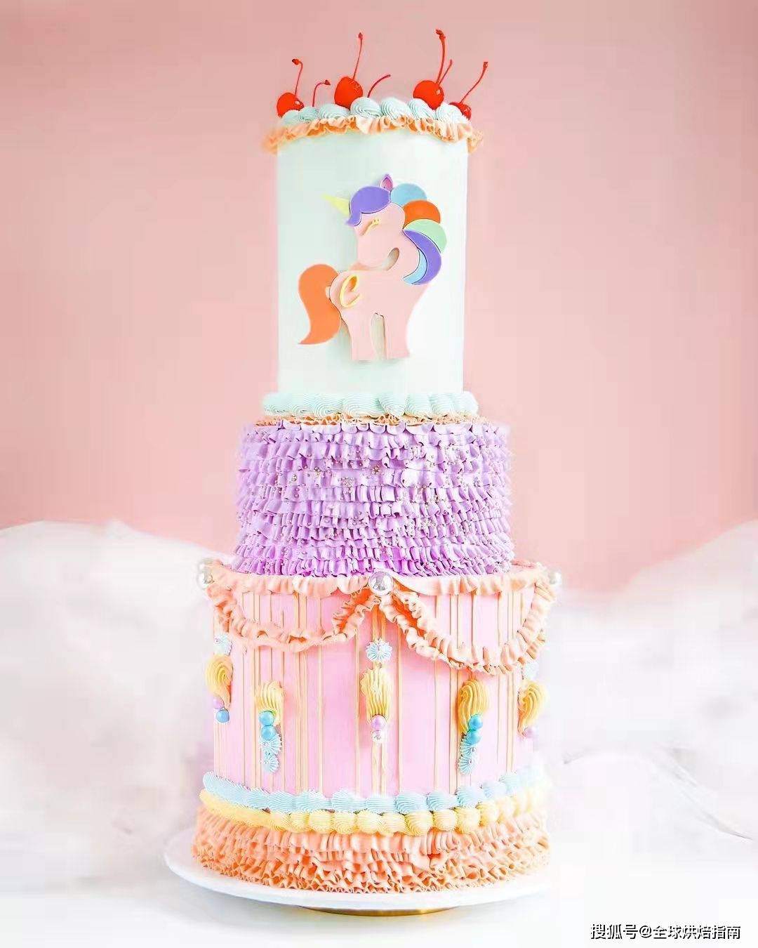 品牌春天到了,做个芭比风蛋糕吧!