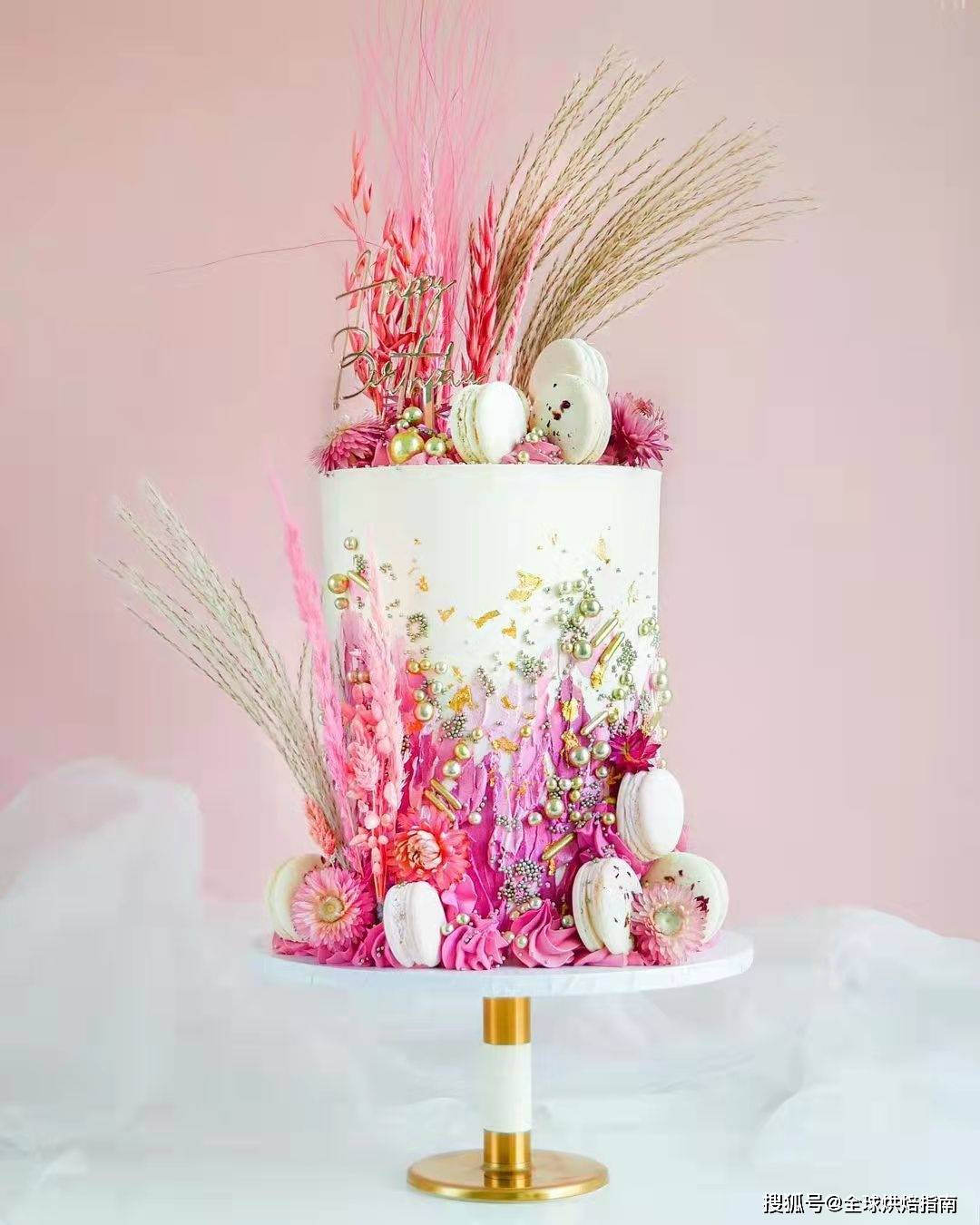 品牌春天到了,做个芭比风蛋糕吧!