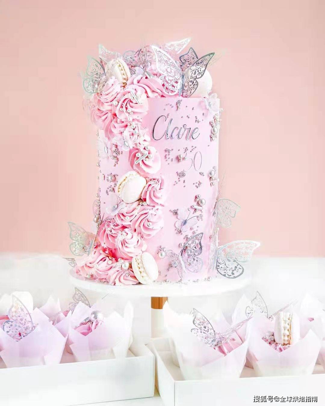 品牌春天到了,做个芭比风蛋糕吧!