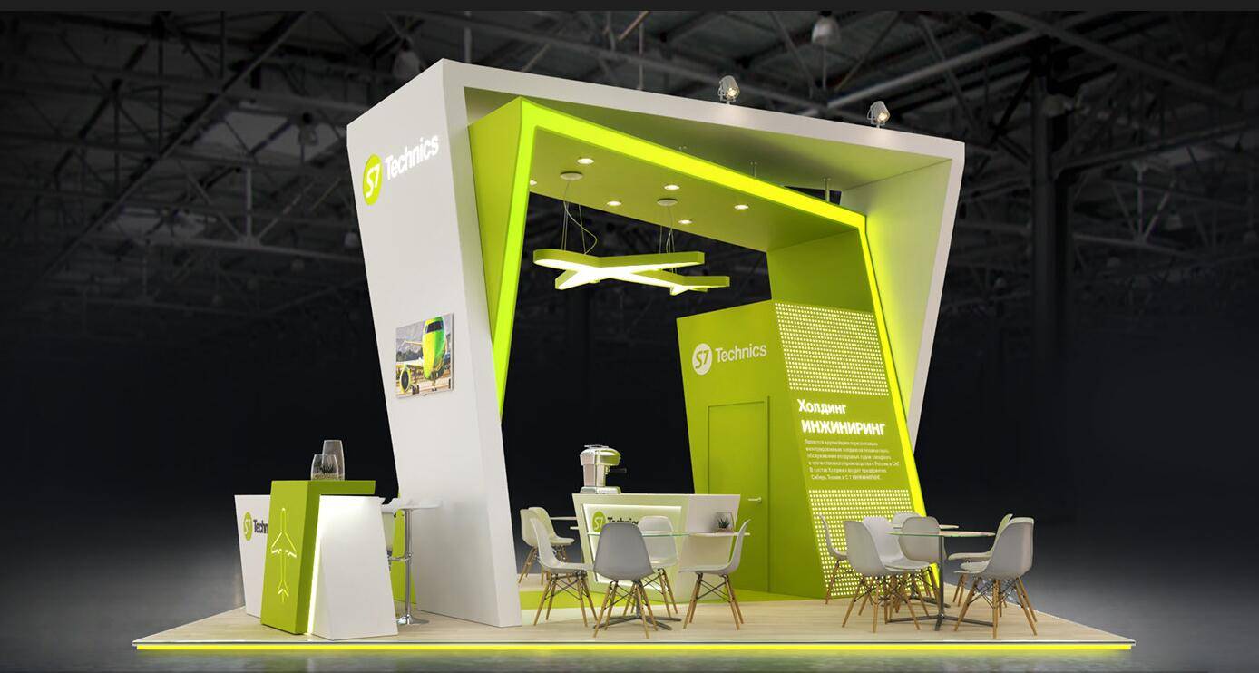 国外展厅设计方案及效果图