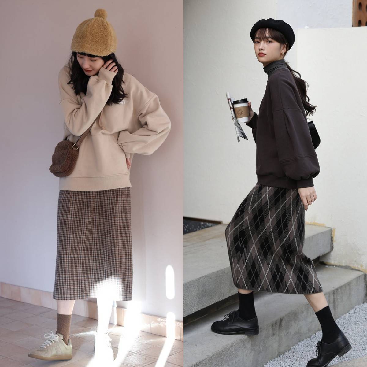 下装 卫衣不一定要配牛仔裤,试试搭这7款“下装”,穿出个性时髦感