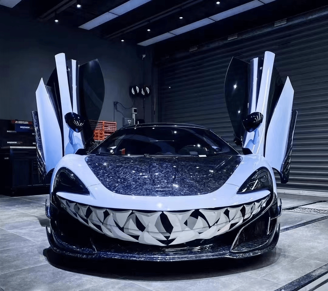 迈凯伦600lt敞篷版纵横驰骋比p1顺眼