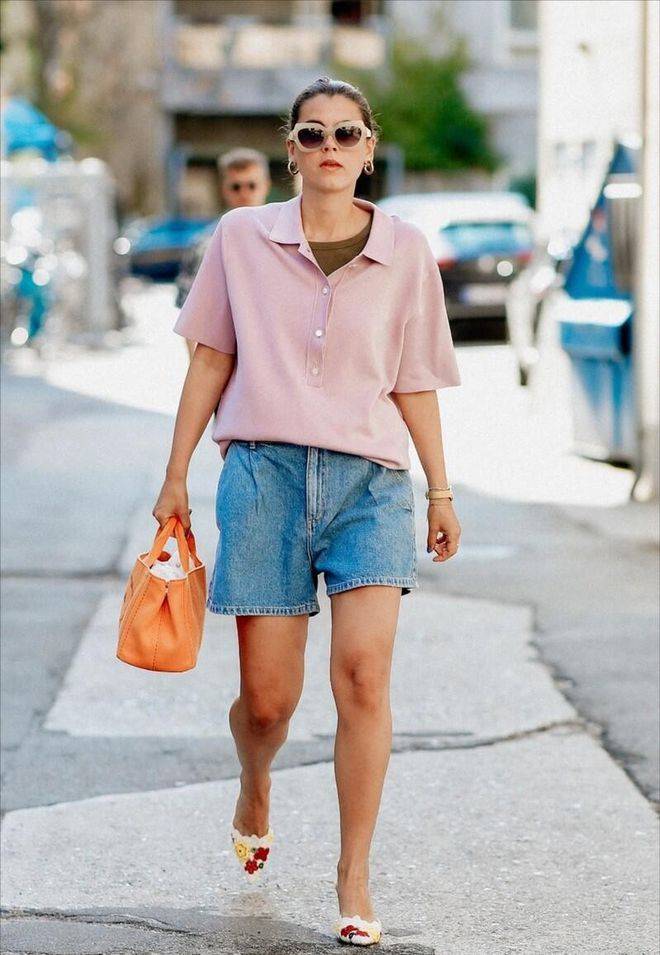 原创女孩子穿polo衫有几点要注意穿对了超有气质快来试试