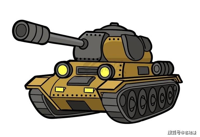 非常简单的坦克绘画技巧
