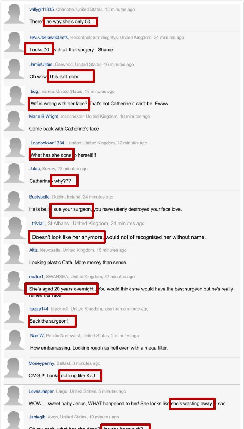 凯瑟琳50岁凯瑟琳.泽塔琼斯颜值崩坏?被嘲毁容像70,整容范本美人迟暮