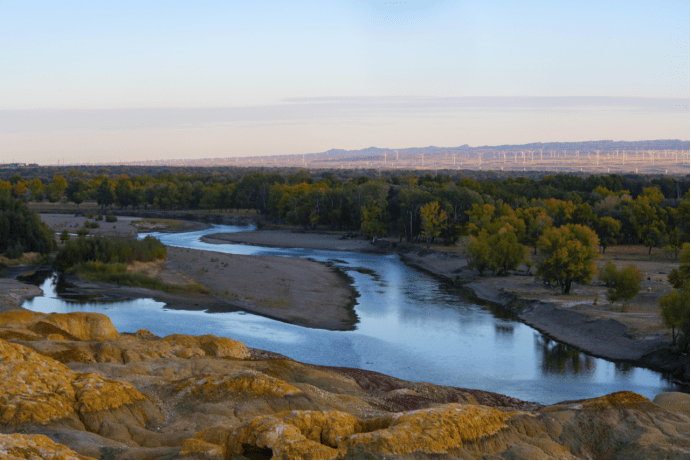 饶力明图文世界里的北疆秋韵