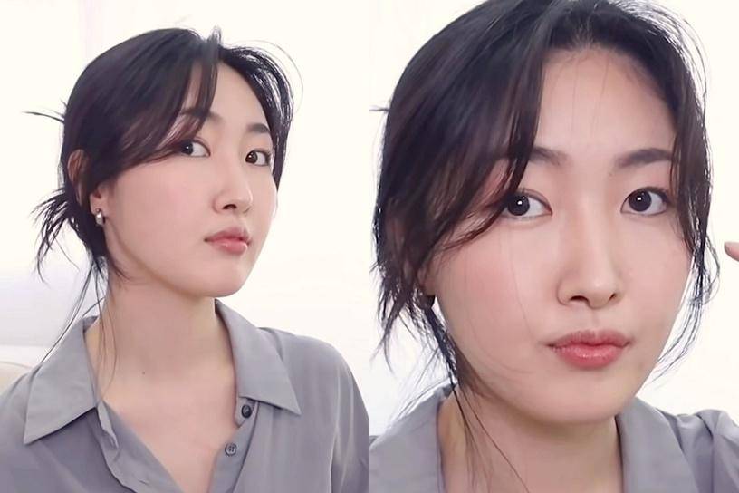 方法杨超越这人能处，有变美技巧她真分享，头发蓬松、刘海定型全搞定
